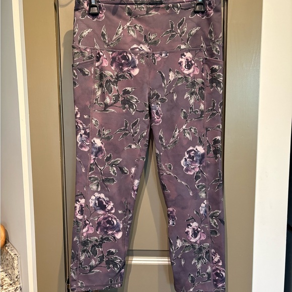 RBX Other - RBX Lavender Floral Print Leggings